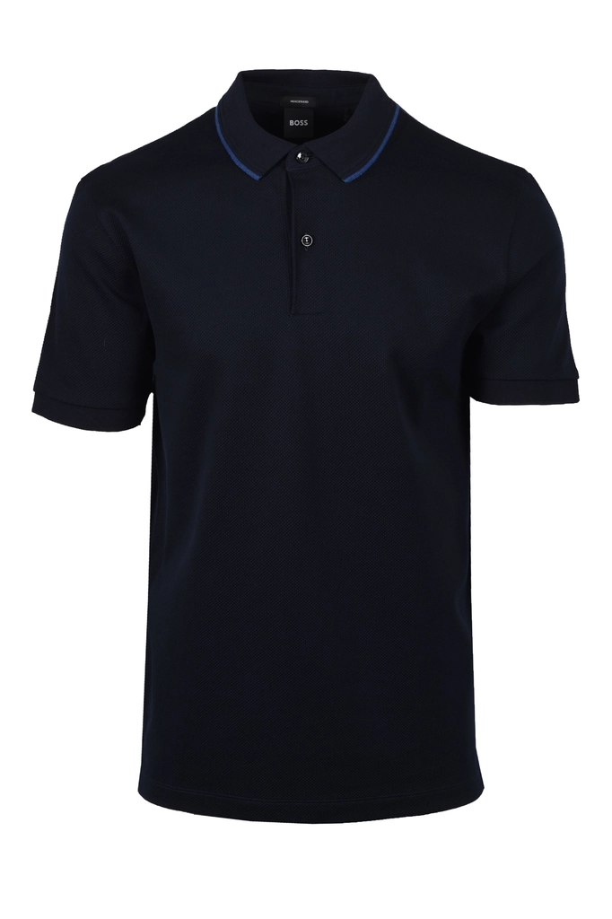 Hugo Boss Mens H-prout 59 Polo Shirt Dark Blue - Size 3XL